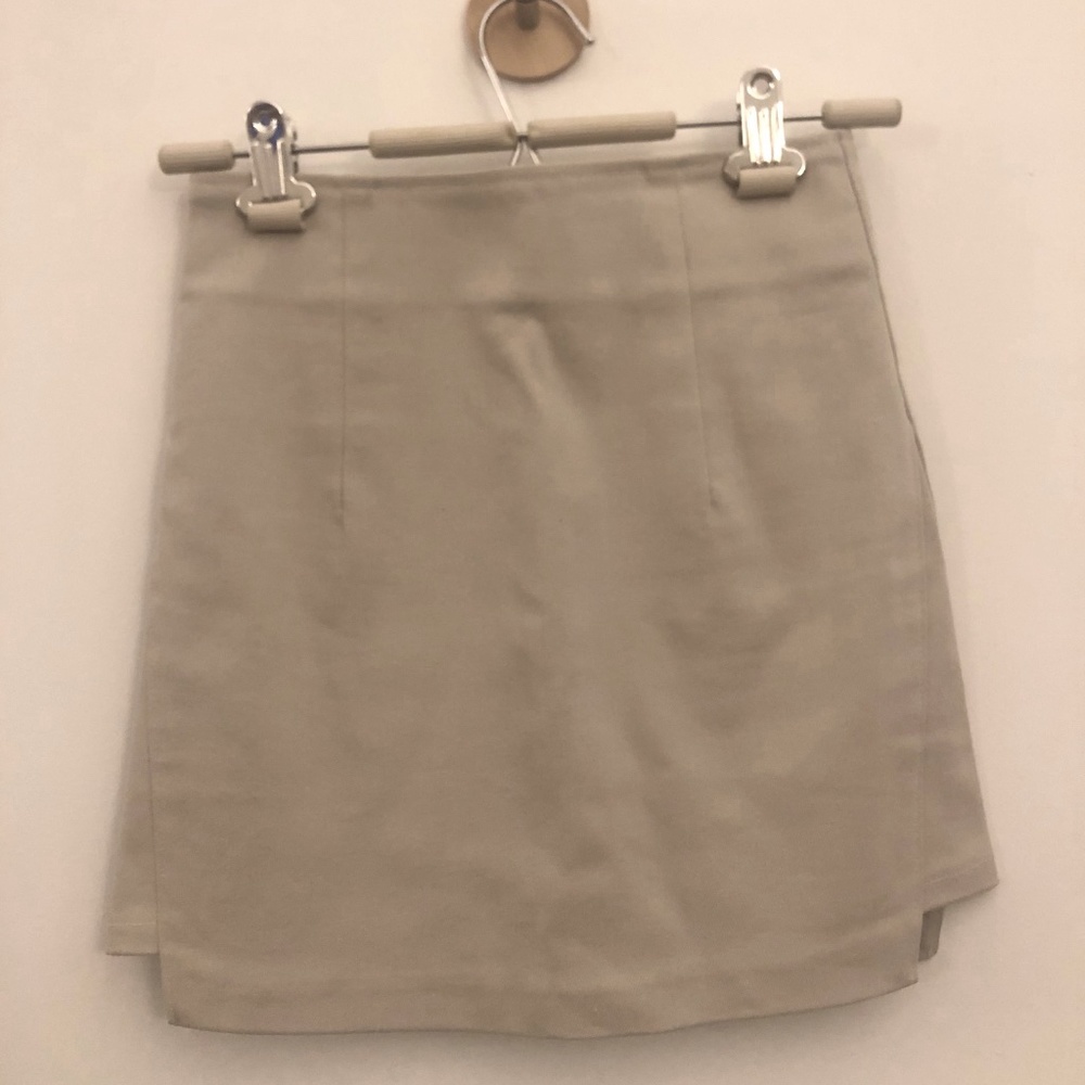 Light Beige Mini Skirt Size XS/S *CLEARANCE SALE*